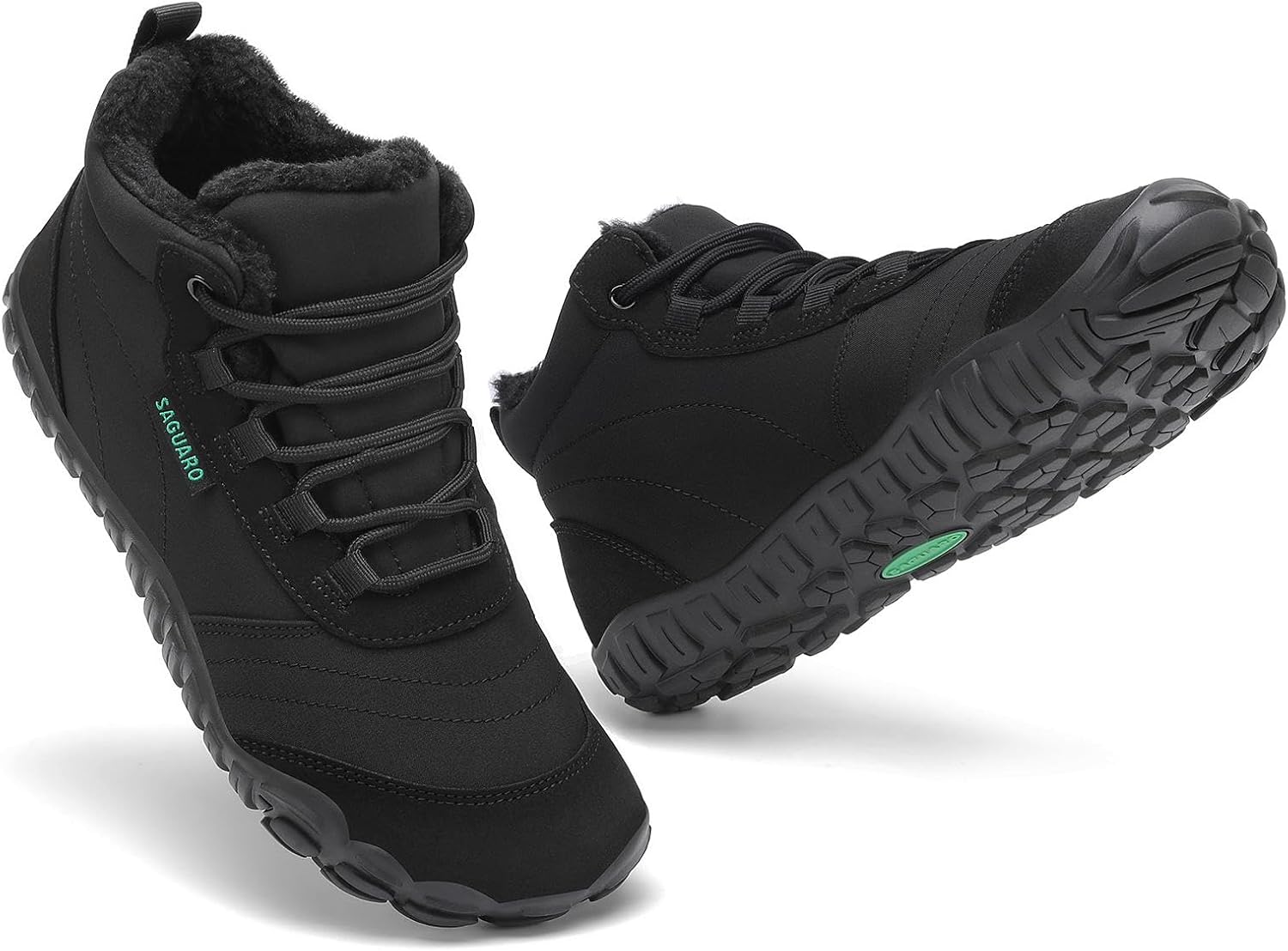 Detalle de SAGUARO Winter Barfußschuhe Damen 0,65 cm Sohle