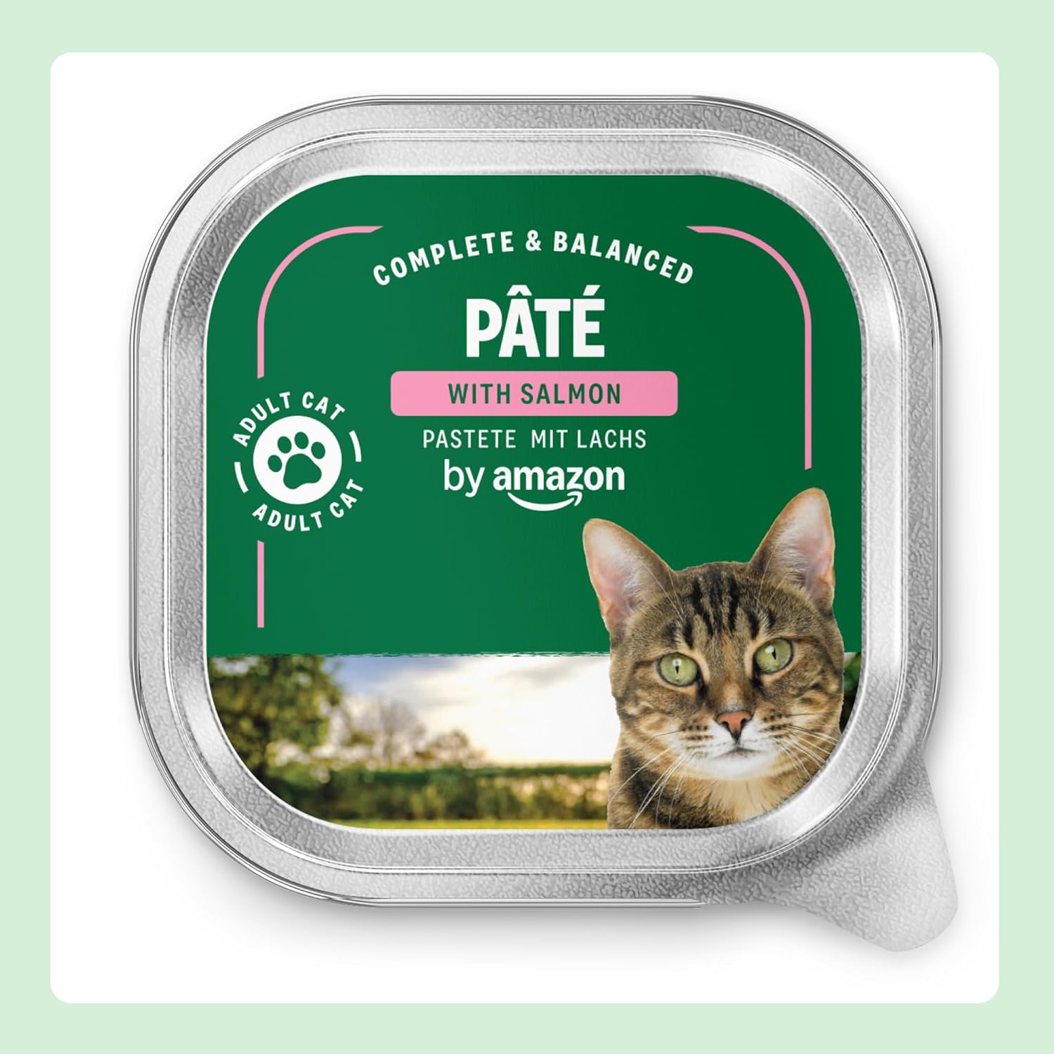 Thumbnail 1 de Cibo Umido per Gatti al Paté di Salmone 100 g – Confezione da 16