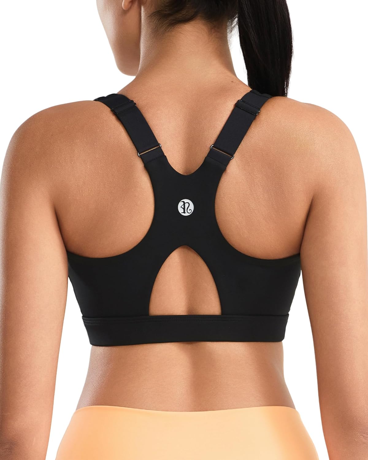 Detalle de RUNNING GIRL High Impact Sports Bra with Molded Cups ⚙