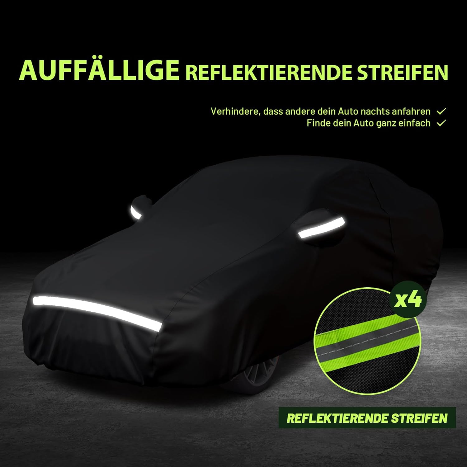 Thumbnail 3 de Favoto Autoabdeckung Vollgarage Winter 450–495 cm