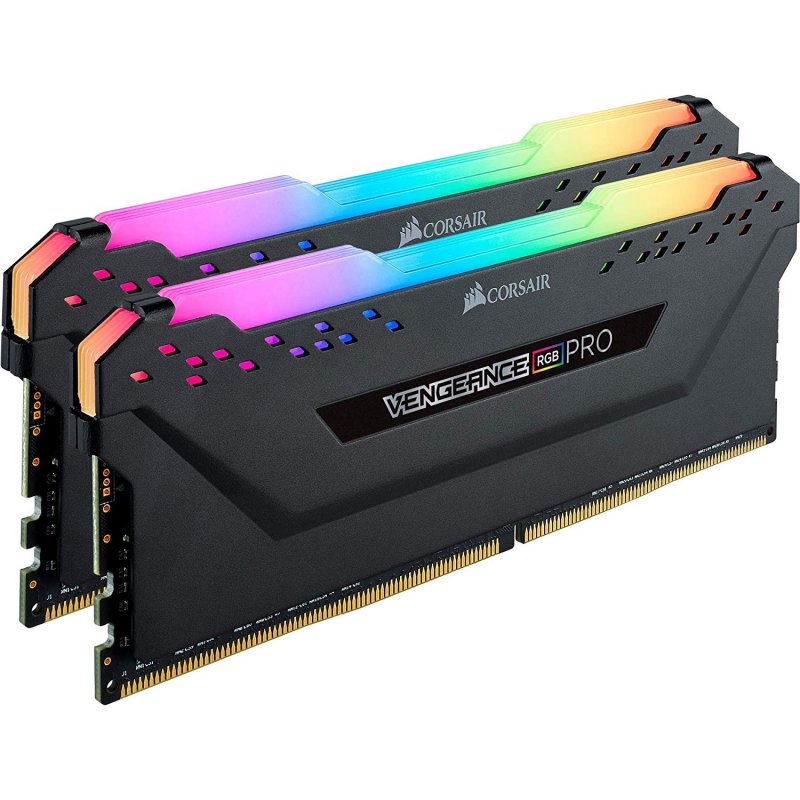 Detalle 2 de Corsair Vengeance RGB Pro Optimizado AMD DDR4 3200 16GB (2x8GB) CL16