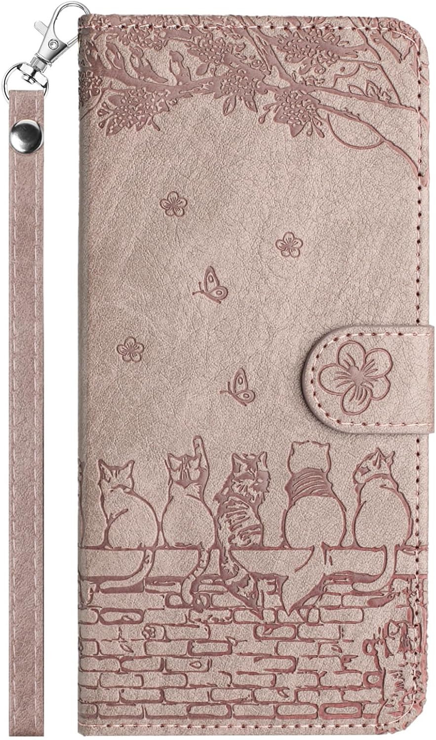 Detalle de Galaxy A20e wallet case with 3 slots