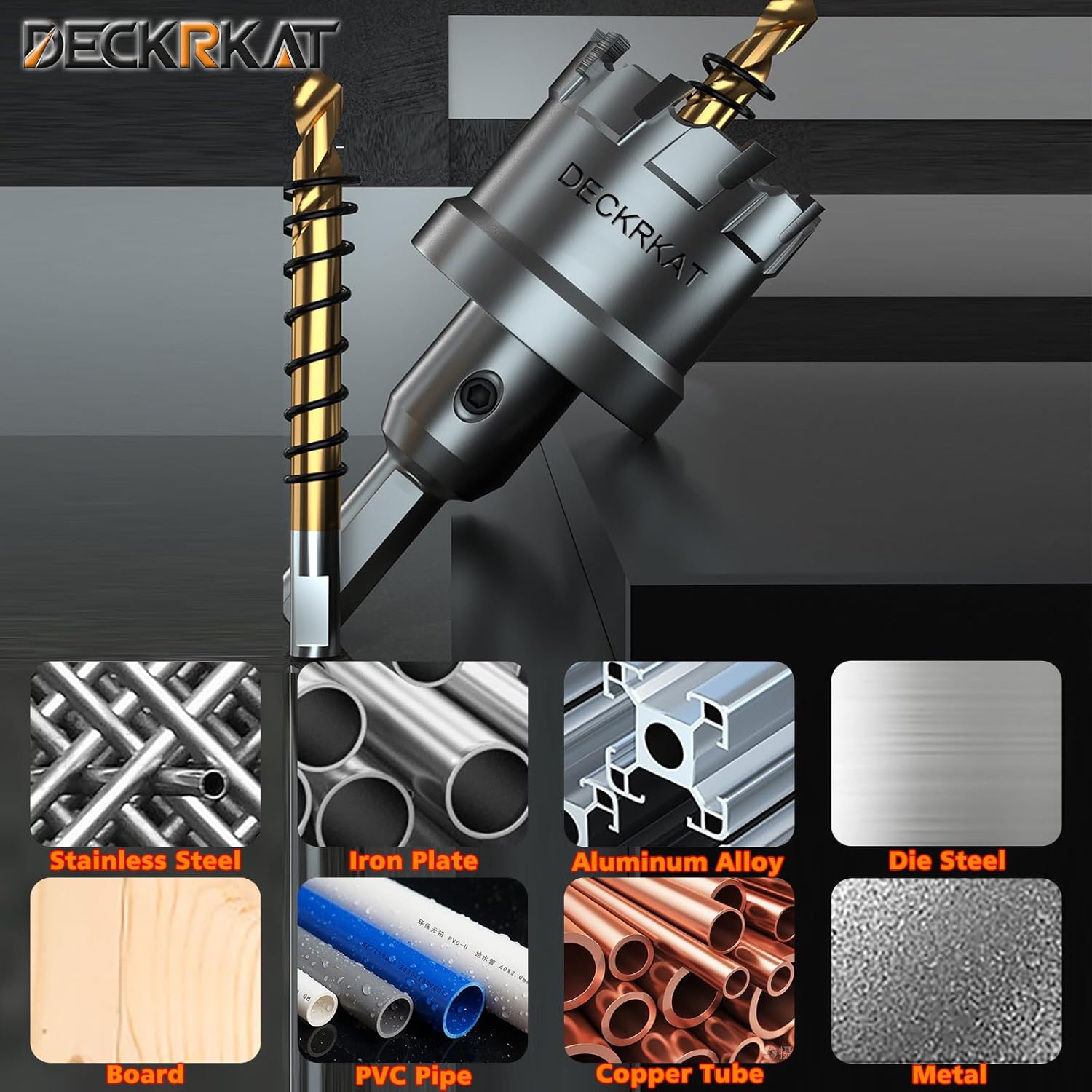 Thumbnail 4 de TCT 9-Piece Hole Saw Set 1" Cutting Depth ๐