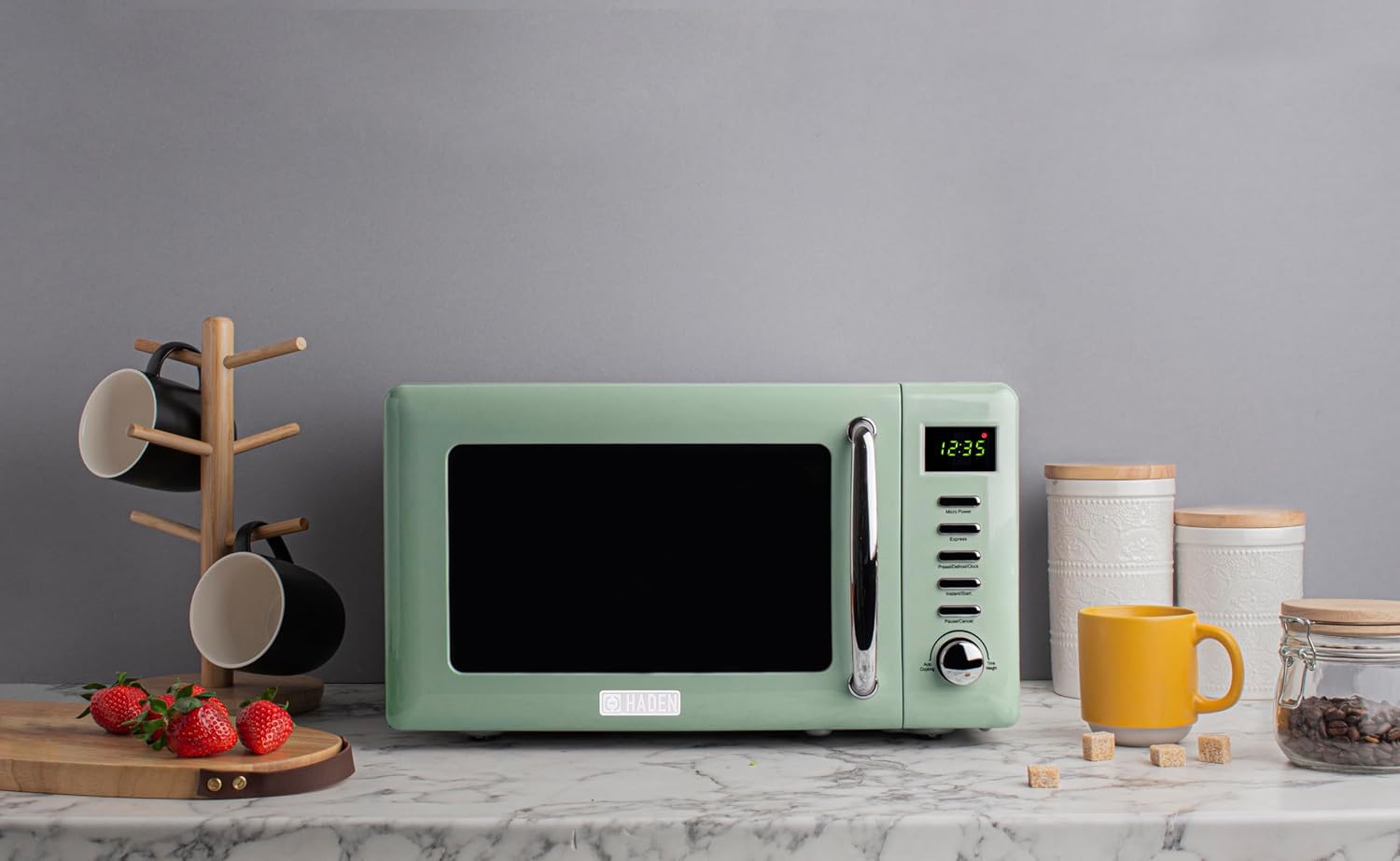 Detalle de HADEN Microwave 20L 800W in Cotswold Green