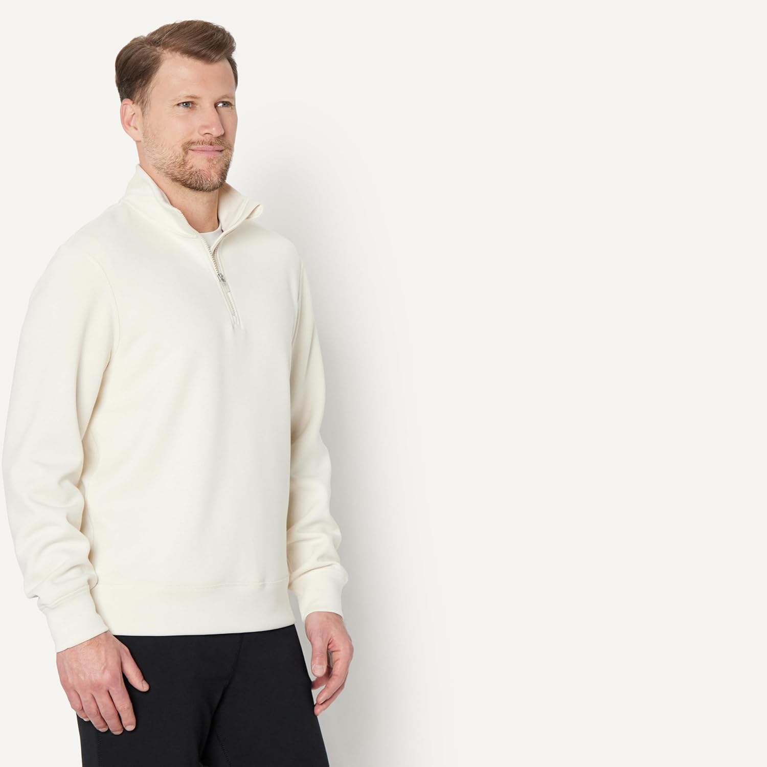 Thumbnail 1 de Amazon Essentials Men's Active Sweat Relaxed-Fit Quarter Zip Pullover Sweatshirt