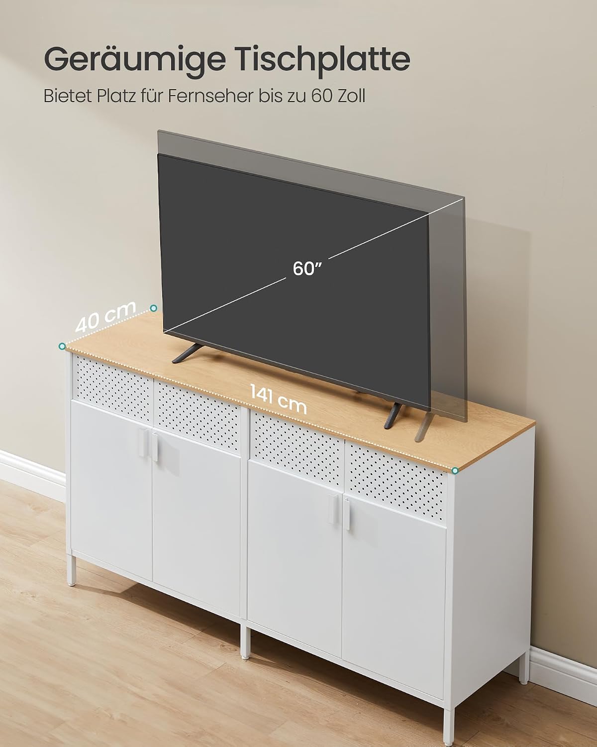 Thumbnail 6 de SONGMICS LSC205BD01 Metallschrank 40 x 141 x 76 cm đź—„
