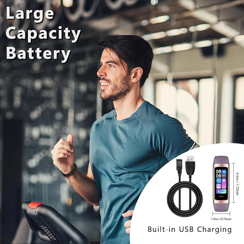 Thumbnail 6 de Fitness Tracker with Heart Rate 20+ Sports Modes