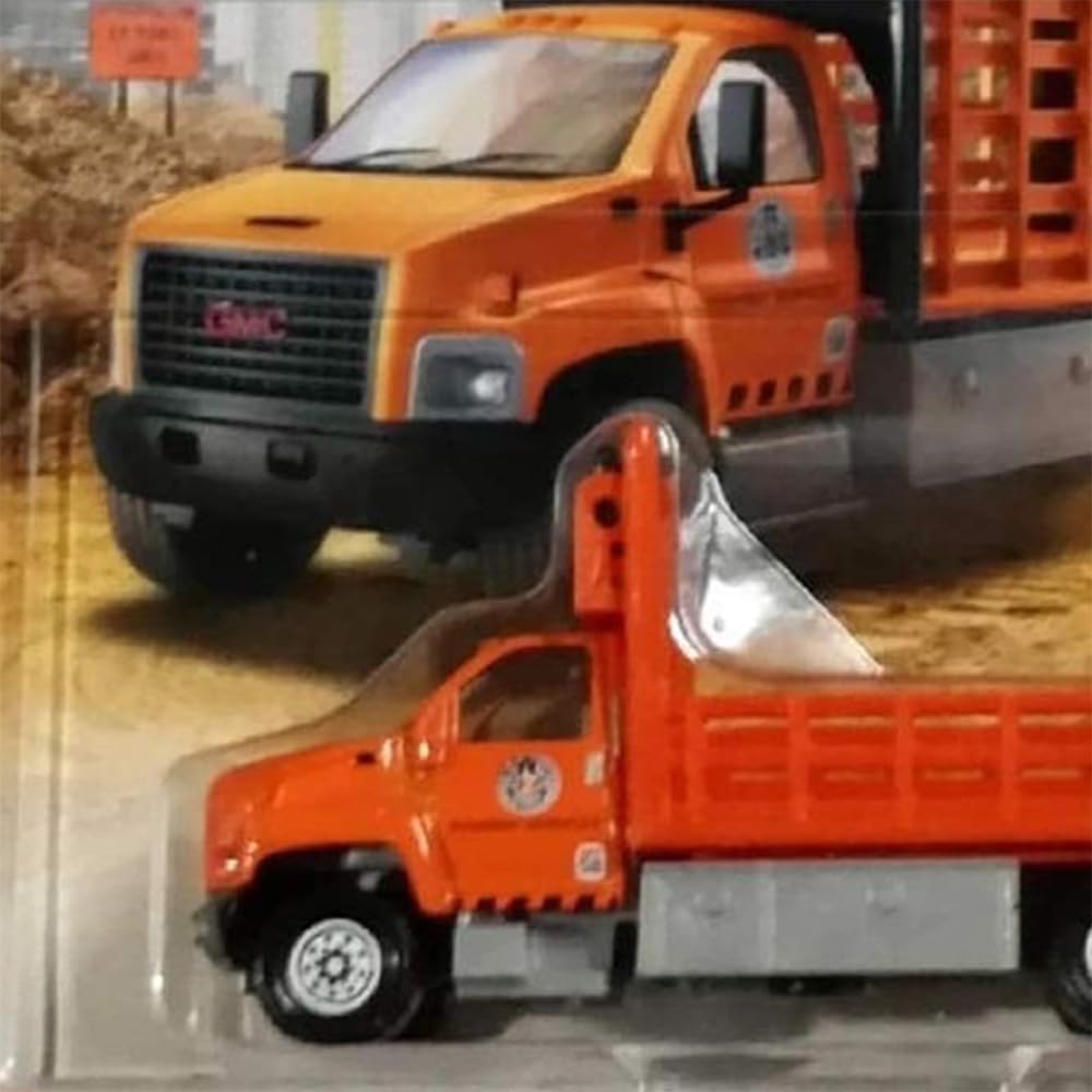 Thumbnail 3 de Matchbox Mbx Construction – Camion atténuateur GMC 3500 (dès 3 ans)