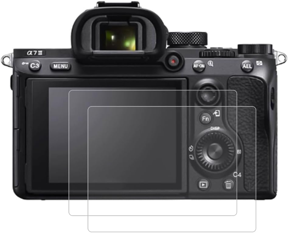 Detalle de TUCANA 2PCS tempered glass screen protector for Sony A7 IV (Alpha 7 IV) LCD