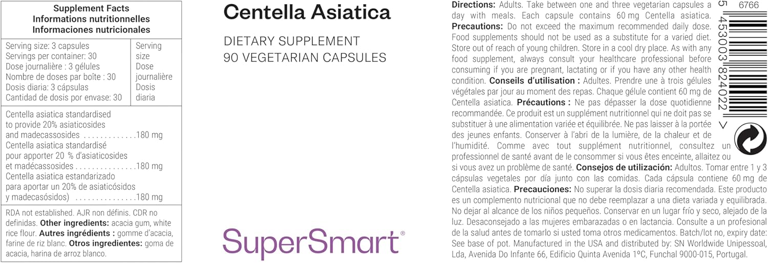 Thumbnail 1 de Centella Asiatica L’Herbe du Tigre, réduit le stress ⚡