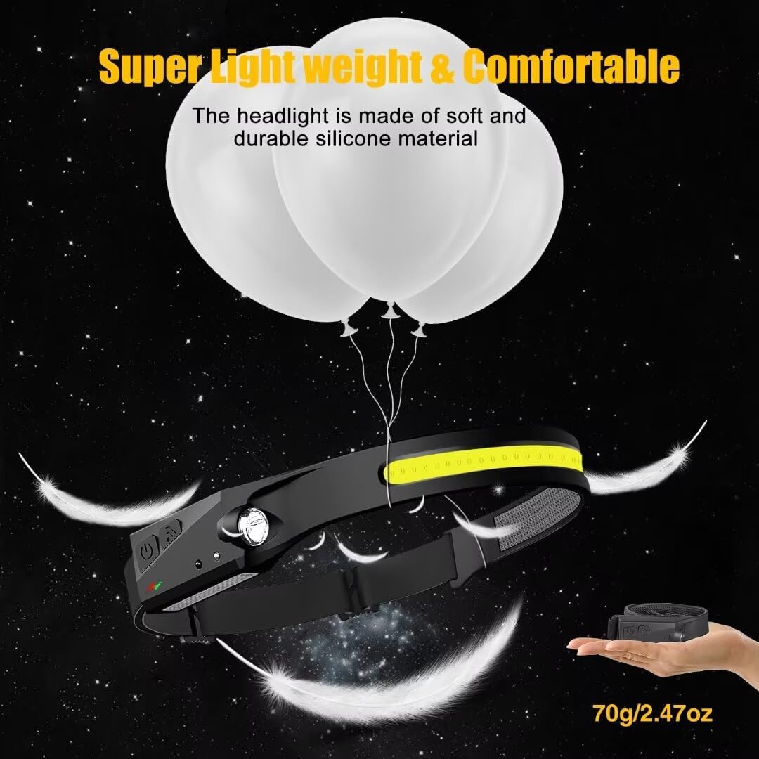 Thumbnail 4 de Rechargeable 230° Wide Beam Headlamp 🎨