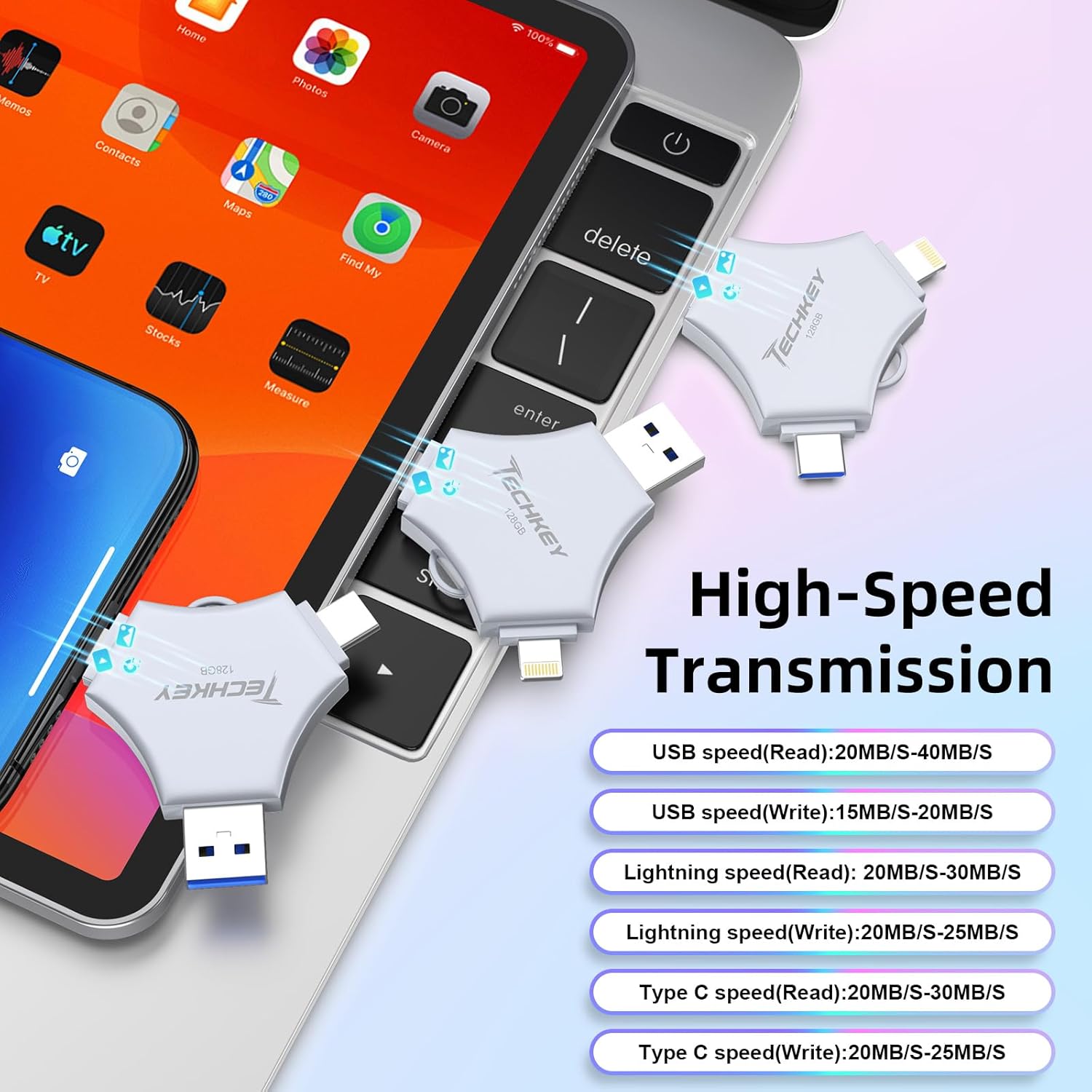 Thumbnail 5 de MFi Certified USB 3.0 Flash Drive 128GB