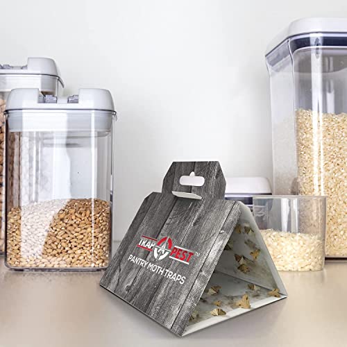 Thumbnail 4 de YABULI Trap a Pest Pantry Moth Traps - Pheromone Glue Lure (8 Pack)