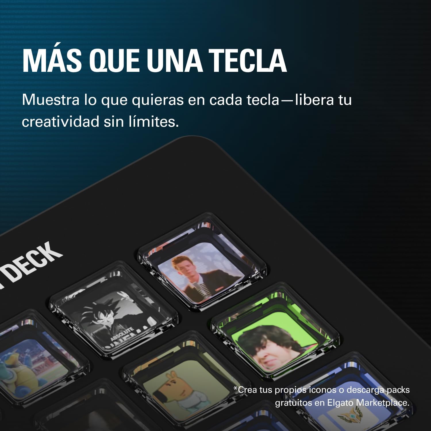 Thumbnail 6 de Elgato Stream Deck Scissor Keys Teclas Macro