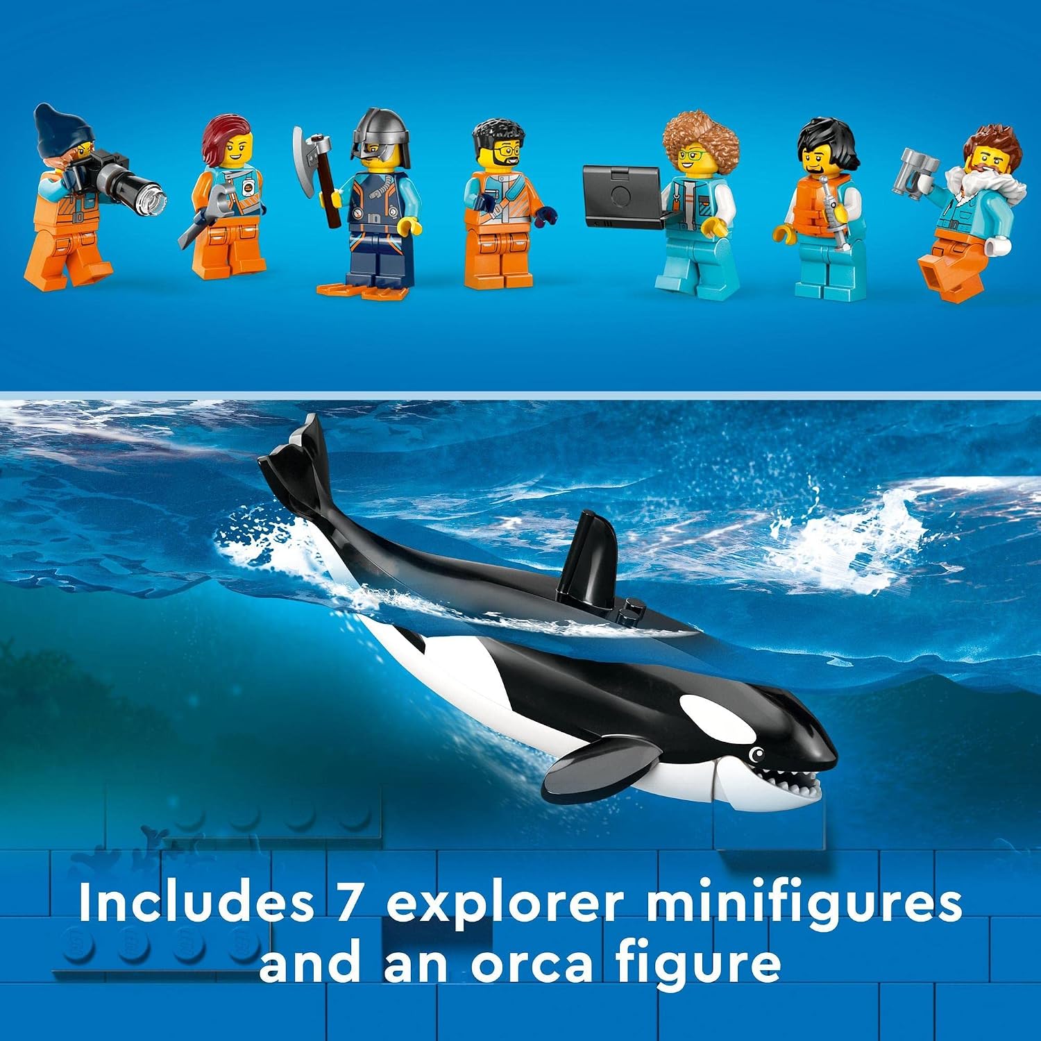 Detalle de LEGO Arctic Explorer Ship building set 60368