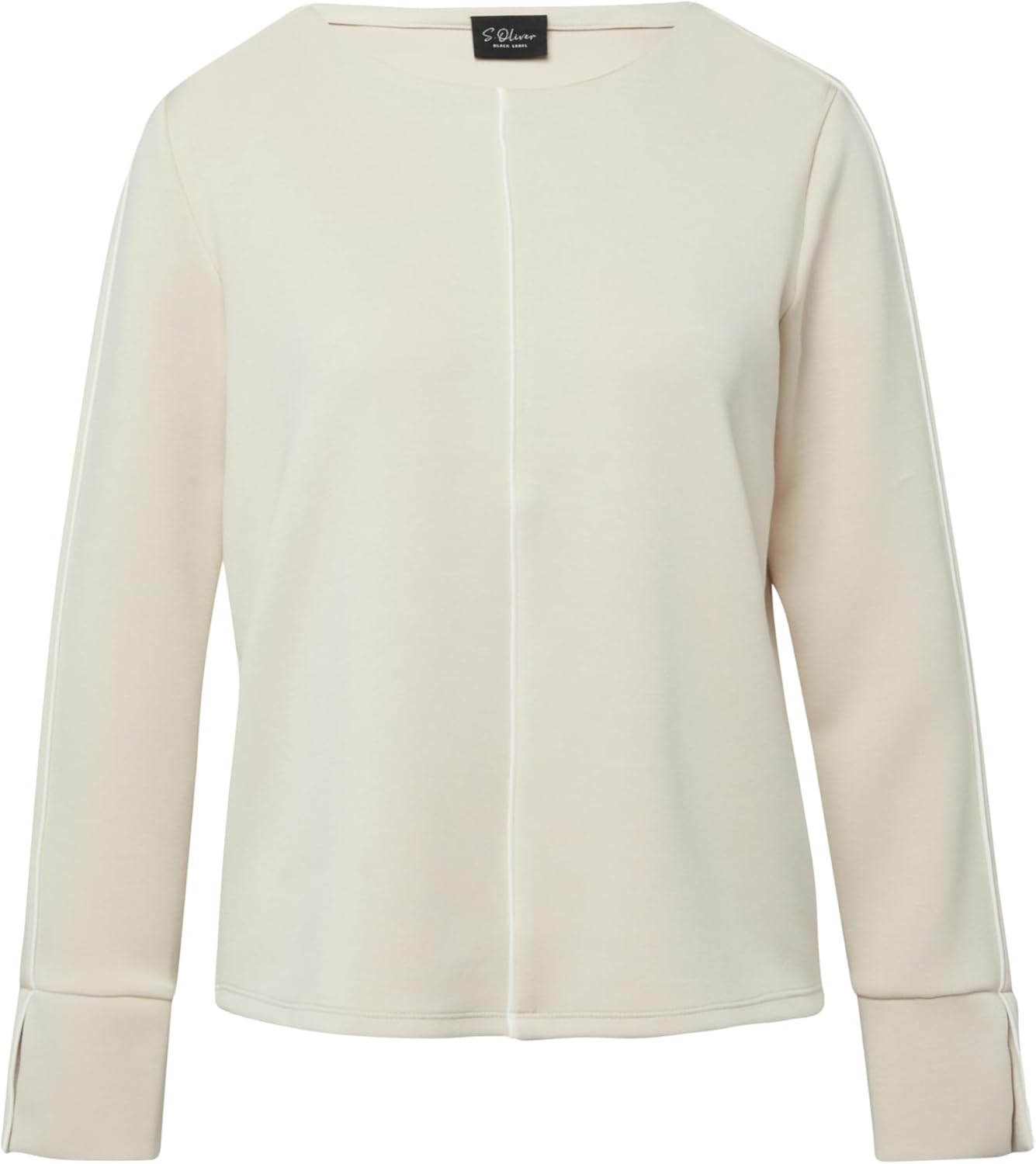 Thumbnail 3 de s.Oliver T-Shirt aus Baumwolle mit Label-Print – relaxt fit, U-Boot-Ausschnitt