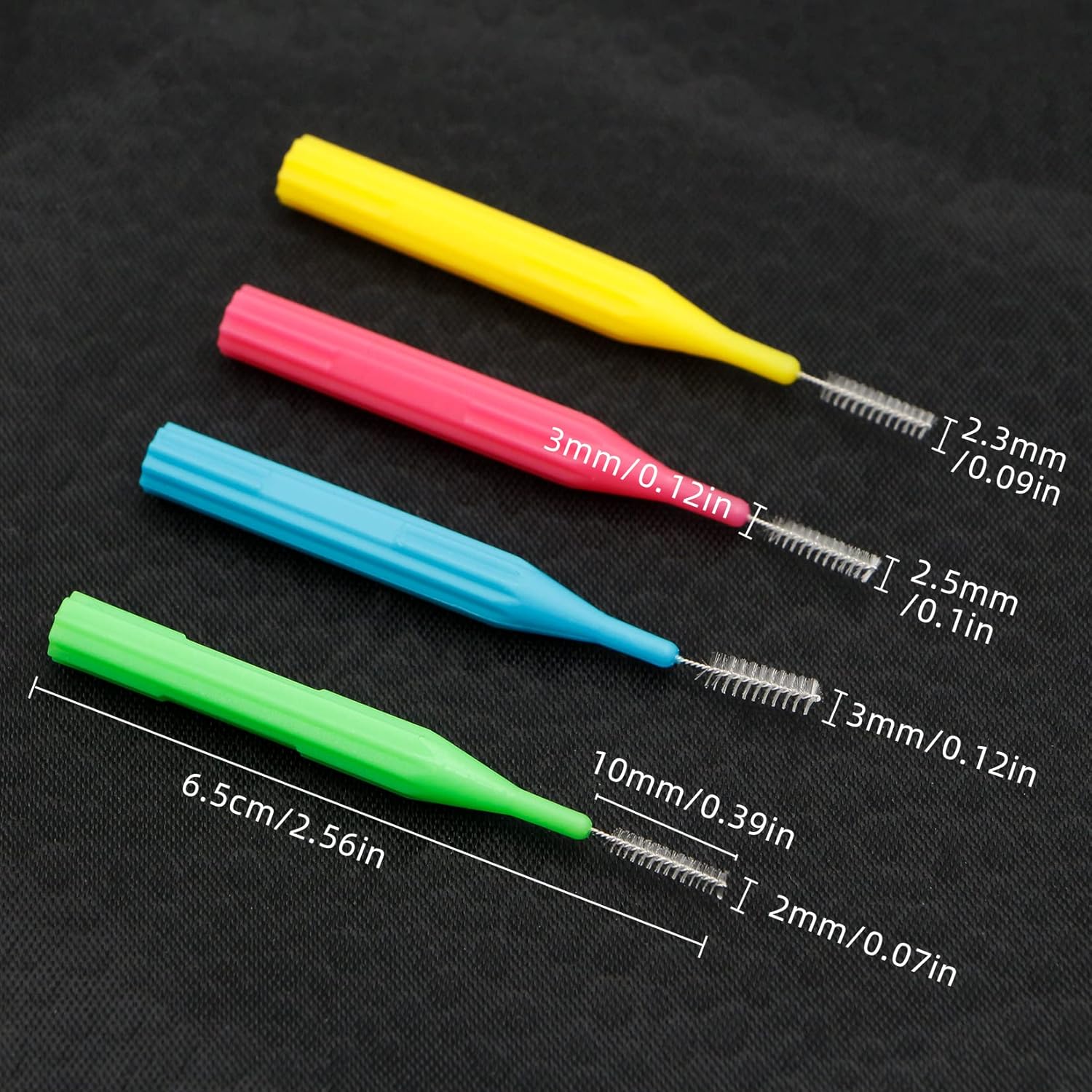 Thumbnail 1 de RAZOKO Interdental Brush Toothpick Flossing Head (88 count) with 2.5 mm and 3 mm heads