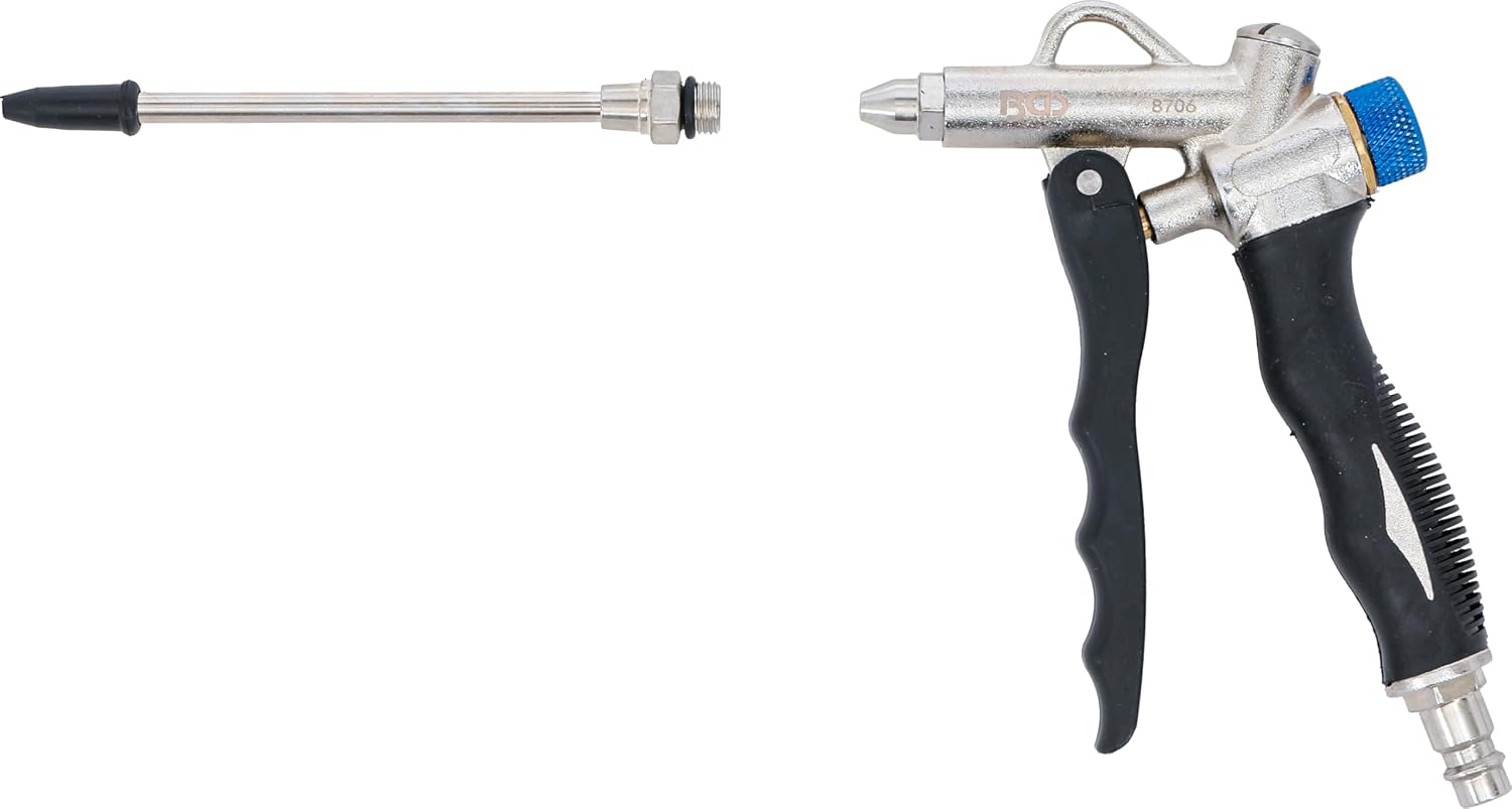 Detalle de BGS 8706 Compressed Air Blow Gun with Flow Regulator, 110 mm Nozzle