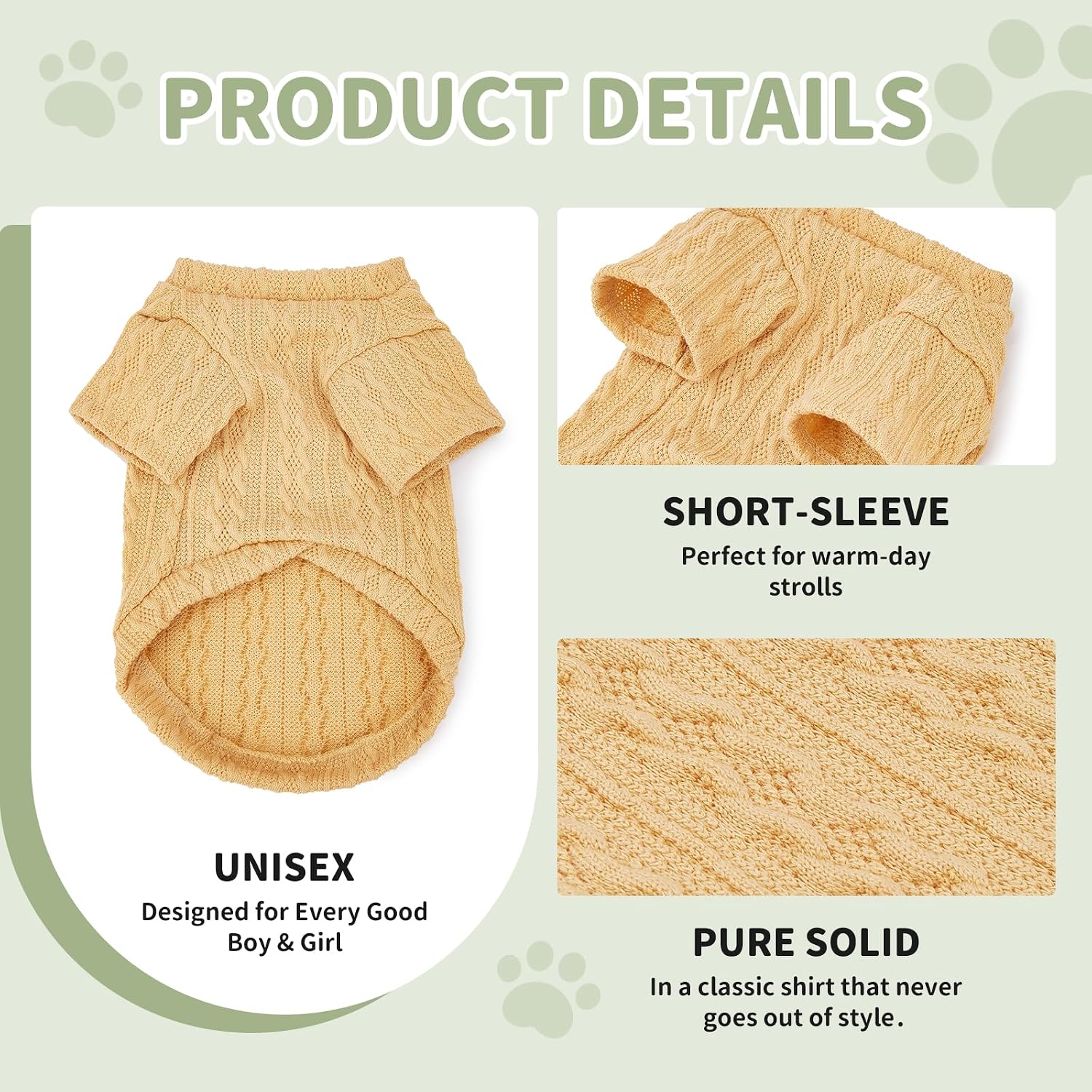 Thumbnail 1 de COOHAMS Dog Sweaters, X-Large