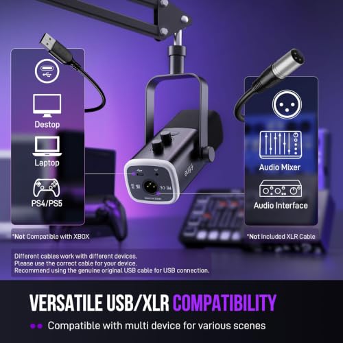 Thumbnail 6 de FIFINE AmpliGame AM8T XLR/USB Gaming Microphone Set (Dynamic PC Microphone)