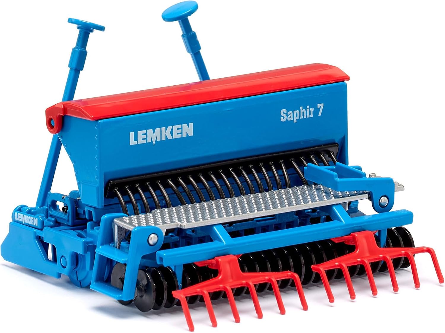 Detalle 2 de SIKU 2278 Kombinacja siewnika Lemken, metalowo-plastikowy model zabawkowy