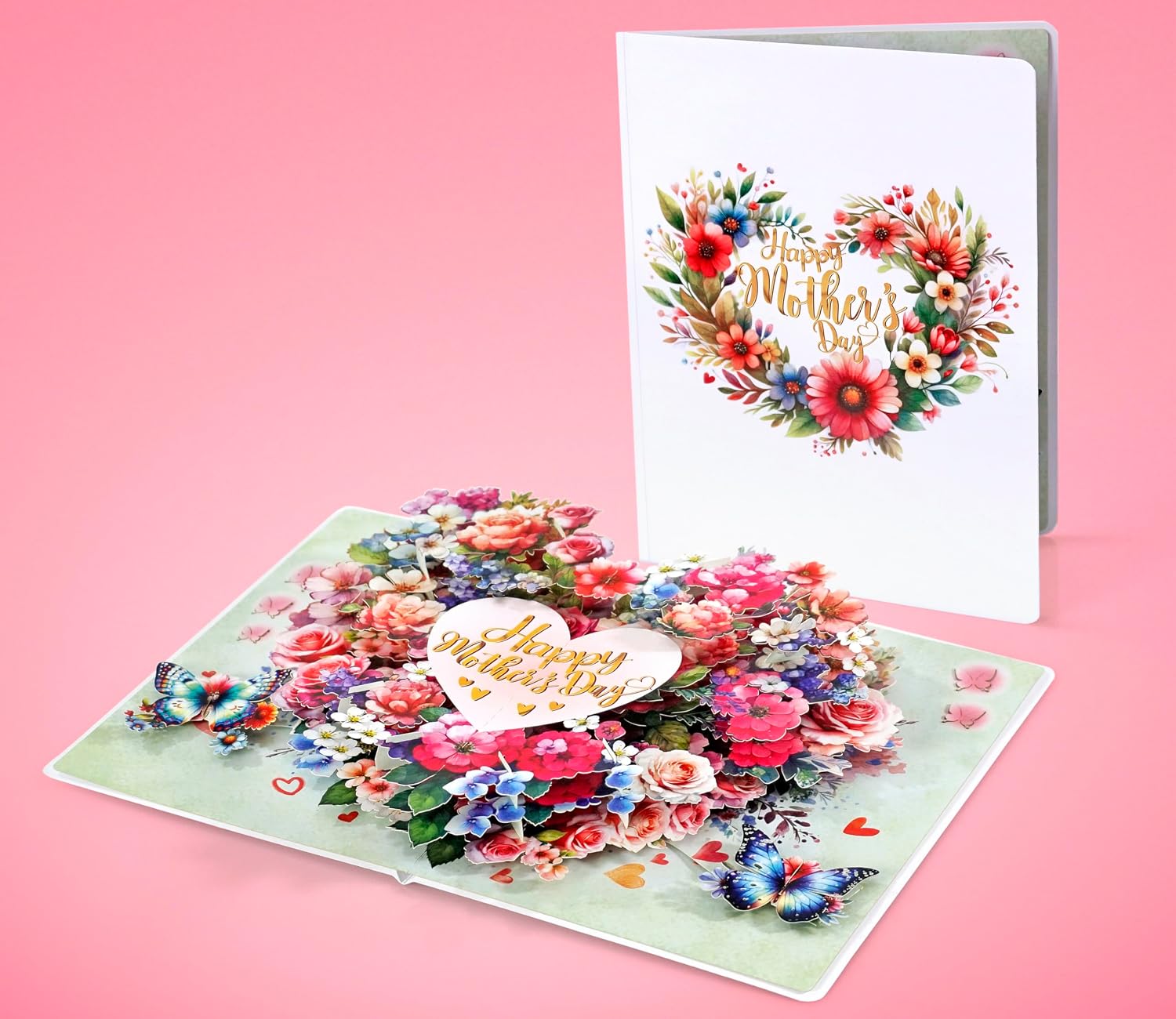 Detalle 2 de CUTPOPUP Yellow Rose – Pop-Up-Karte mit gelbem Rosenkorb für Geburtstage, Muttertag & mehr