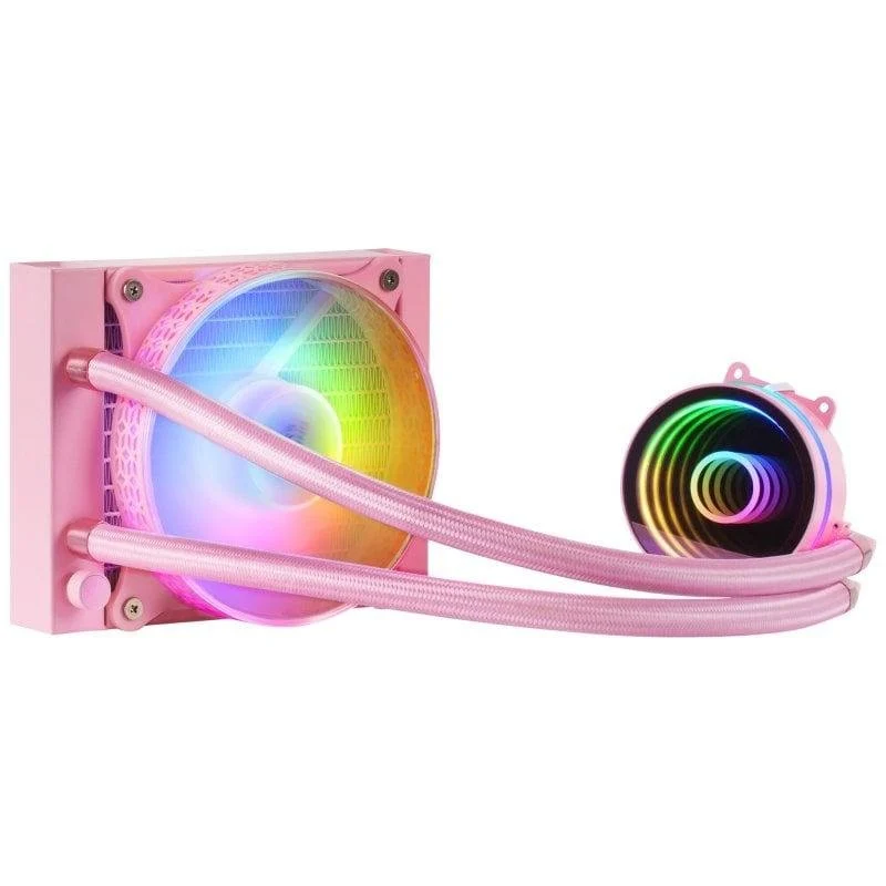 Detalle de Mars Gaming ML-ONE120 Kit Refrigeración Líquida FRGB Rosa