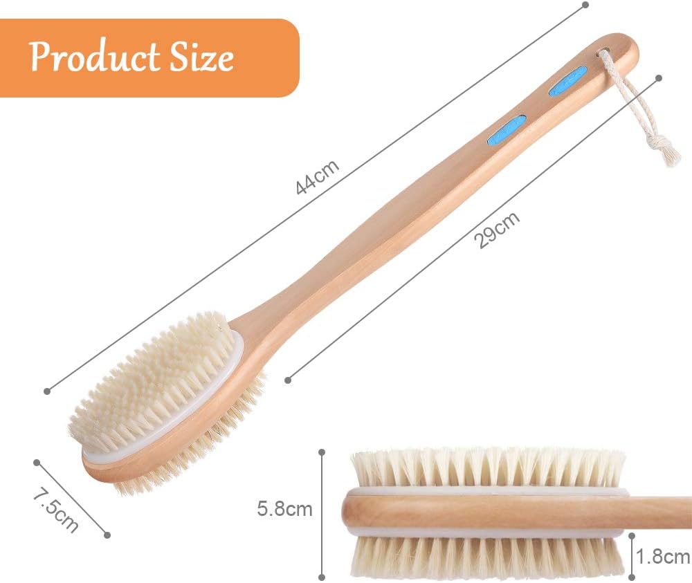 Detalle 2 de URAQT Spazzola Bagno 44 cm per esfoliazione