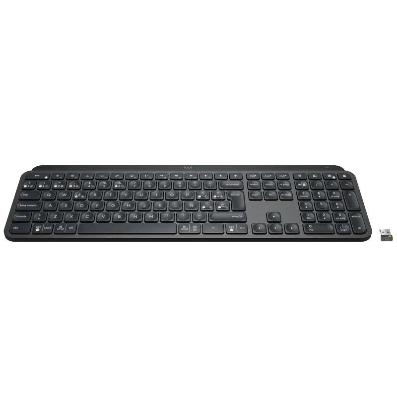 Detalle 2 de Logitech MX Keys For Business Teclado Inalámbrico Retroiluminado Gris