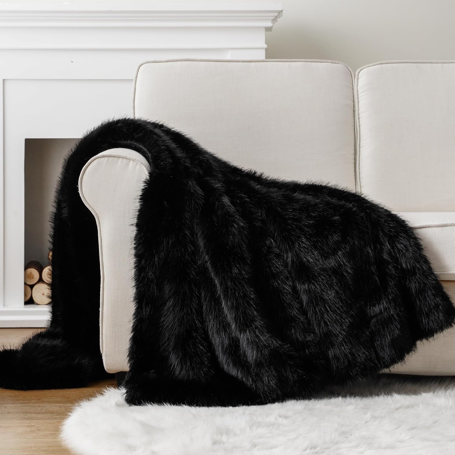 Thumbnail 4 de BATTILO HOME Luxury Faux Fur Throw 150x200cm 🛋