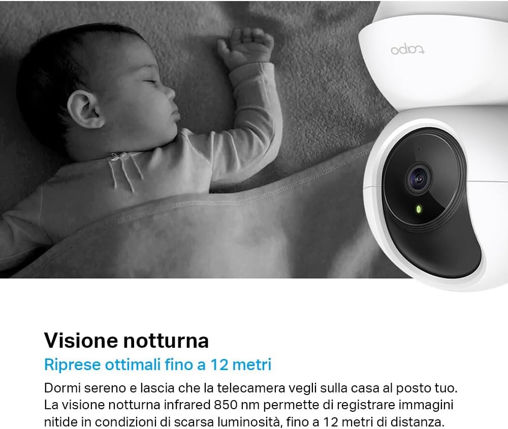 Thumbnail 4 de Tapo C200C Telecamera Wi‑Fi Interno 1080p