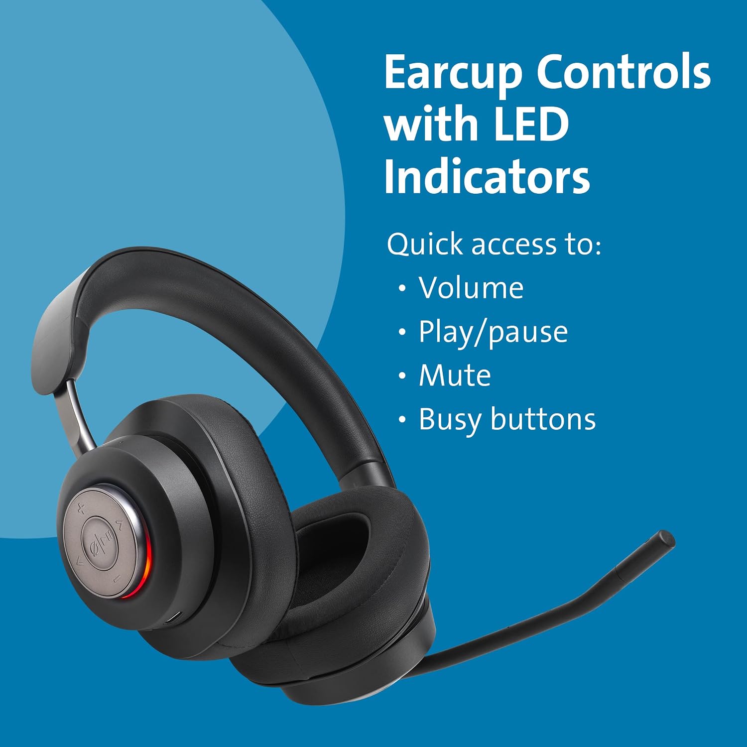 Thumbnail 4 de Kensington H3000 Casque Bluetooth USB-C