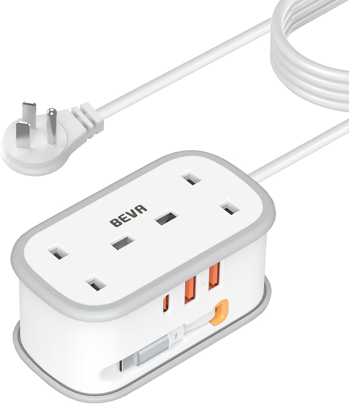 Detalle de BEVA UK to US Plug Adapter 1.5m Cable 🔌