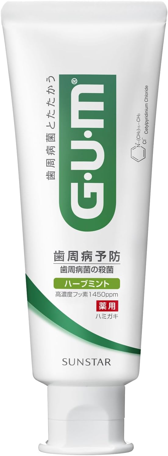 Thumbnail 5 de GUM(ガム) 薬用G・U・MデンタルペーストLB ハーブミント 120g×3本