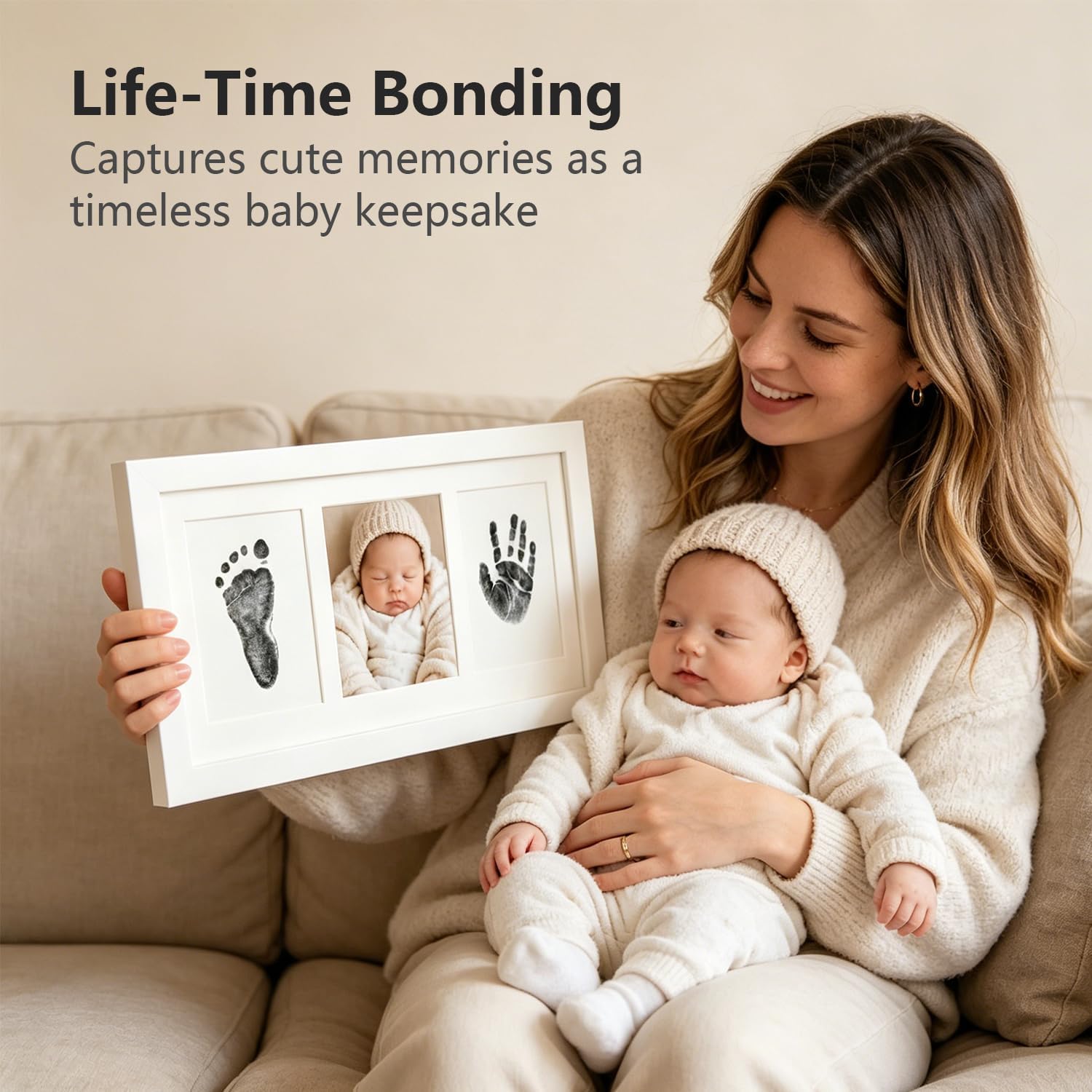 Thumbnail 6 de PewinGo Baby Handprint and Footprint Kit with 100% Clean-Touch Ink Pad 👶