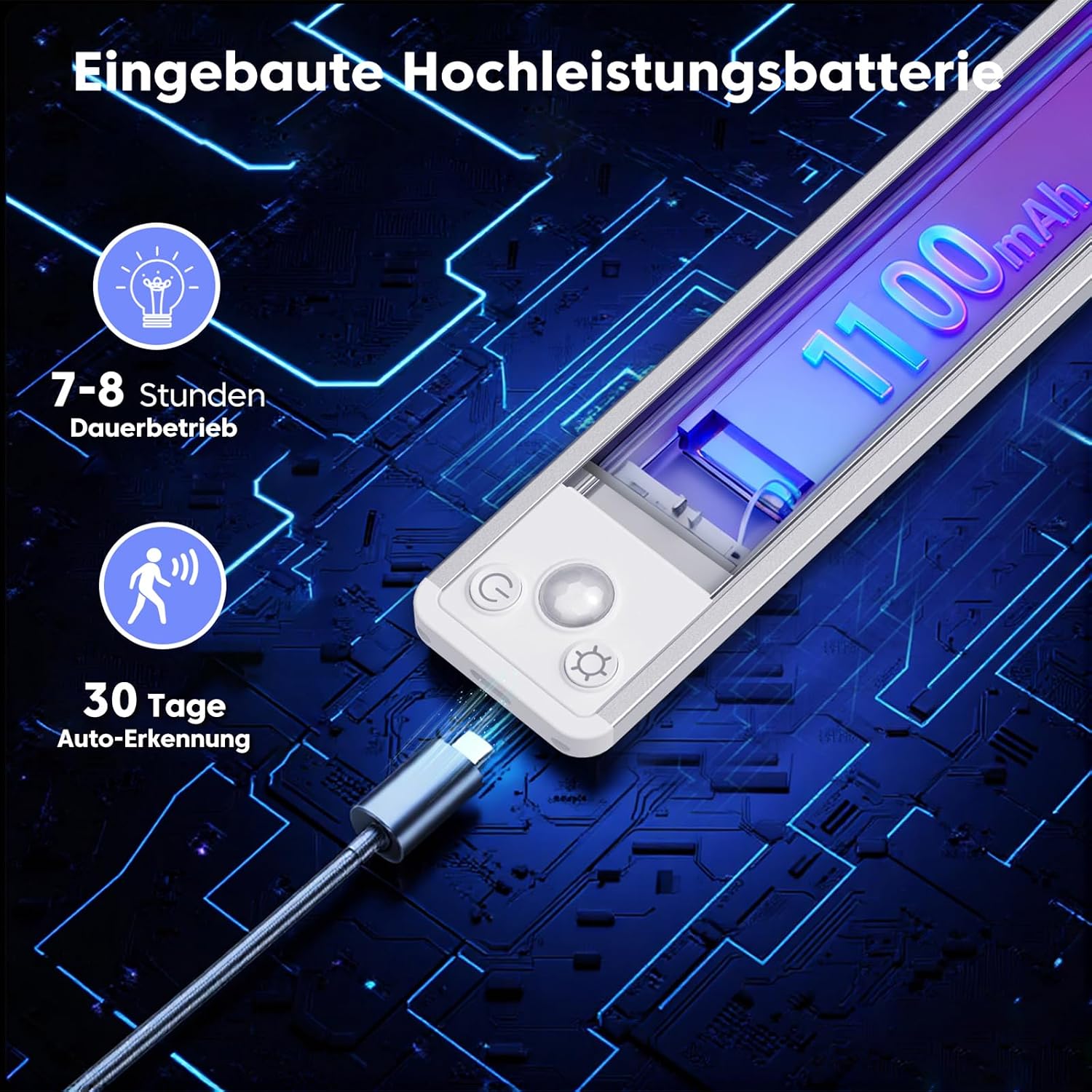 Thumbnail 5 de Schrankbeleuchtung Led Bewegungssensor 20CM