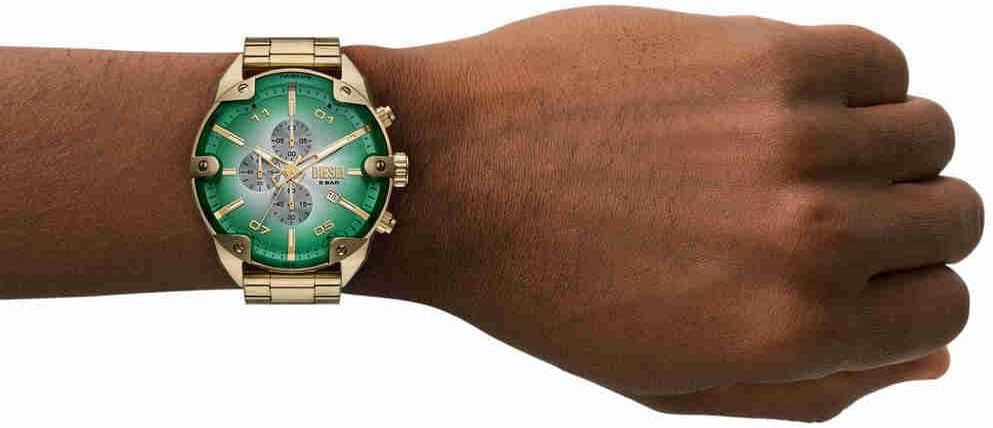 Thumbnail 1 de Diesel Spiked Uhr für Männer – Quarz-Chronograph mit Edelstahlarmband
