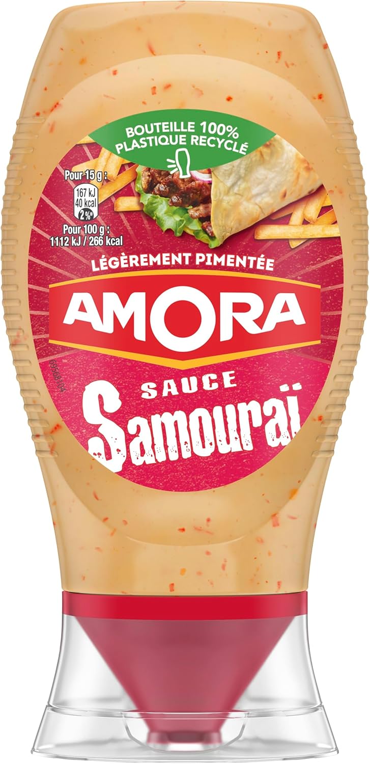 Detalle de Amora Sauce à l'Algérienne – Lot de 4 bouteilles 250 g