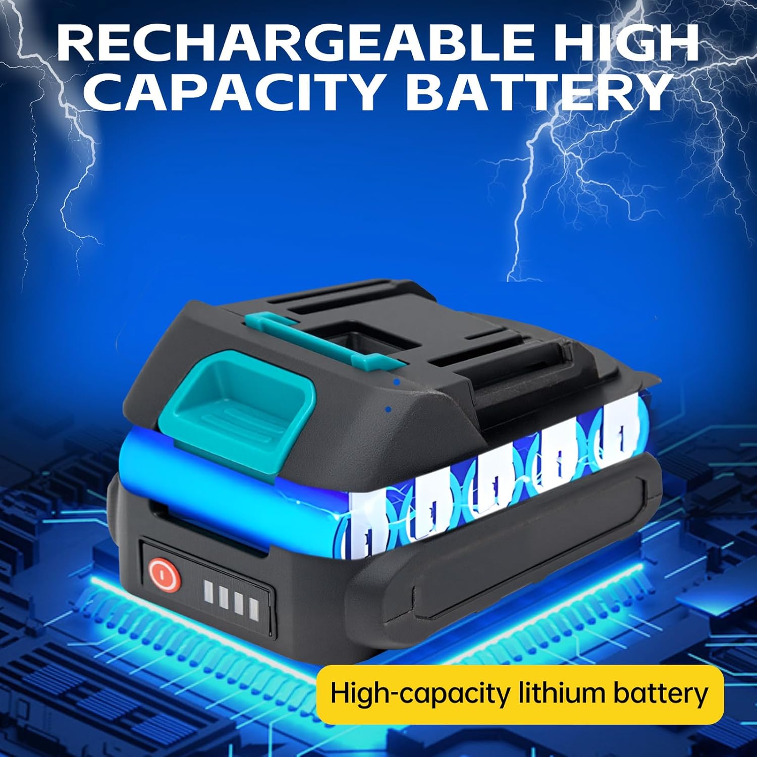 Detalle de Higoom 6-Inch Mini Chainsaw 2 Batteries