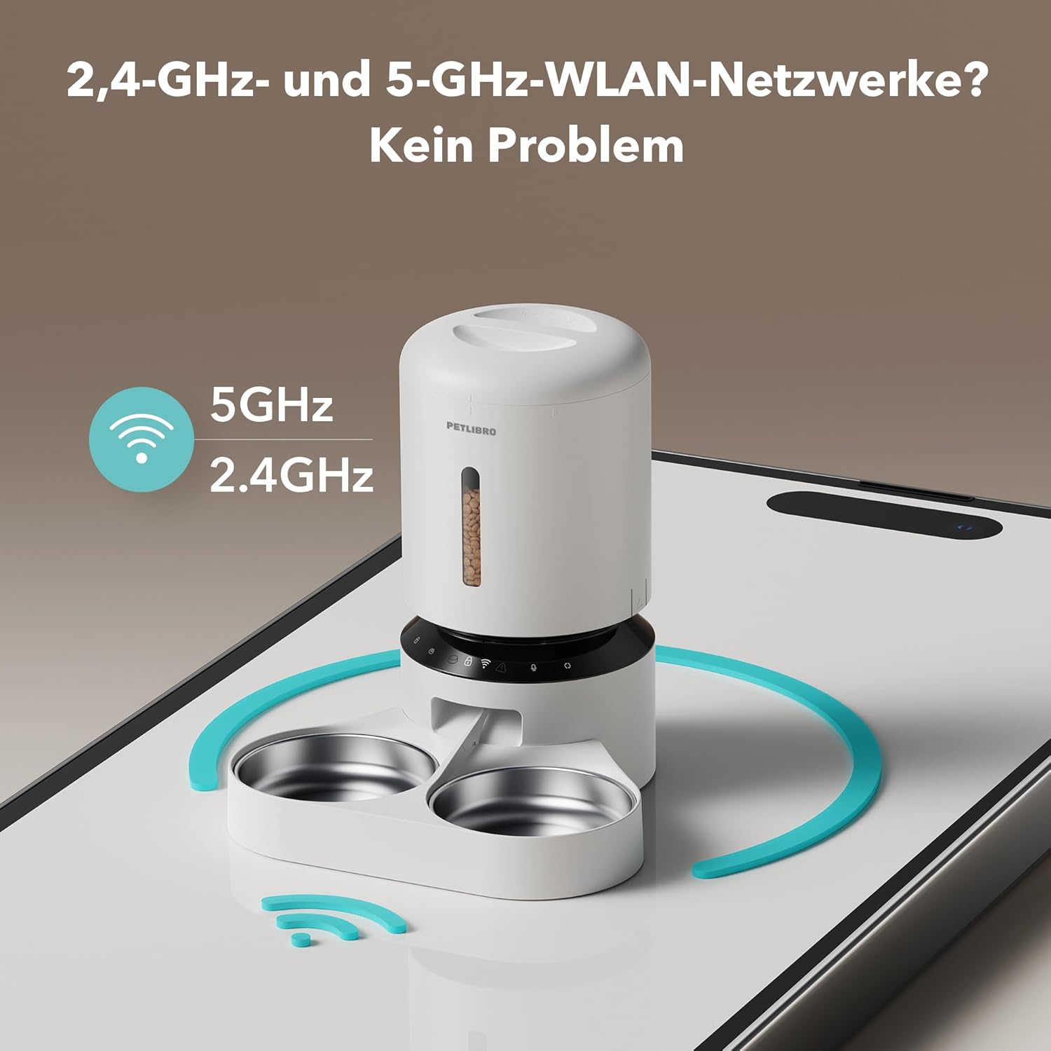 Thumbnail 4 de PETLIBRO 5L Futterautomat für 2 Katzen 📱