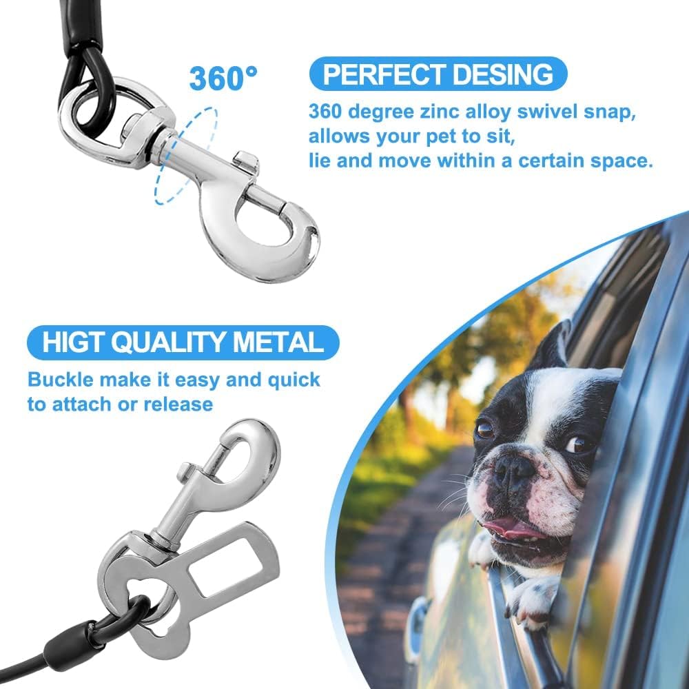Detalle 2 de Mi Metty Dog Car Seat Belt 32 inch