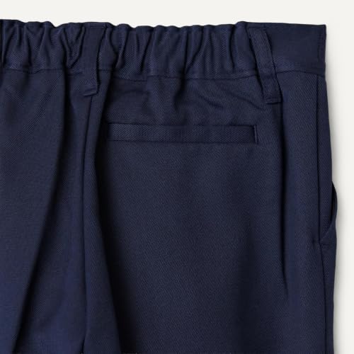 Detalle de Amazon Essentials Boys' School Uniform Trousers (Pack of 2) – Navy, 4-5 Years