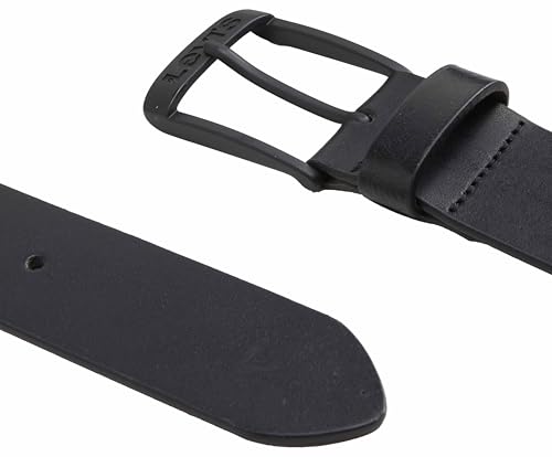 Thumbnail 3 de Levi's New Duncan Uomo, Caviar, 85 – Cintura in pelle con fibbia Levi's