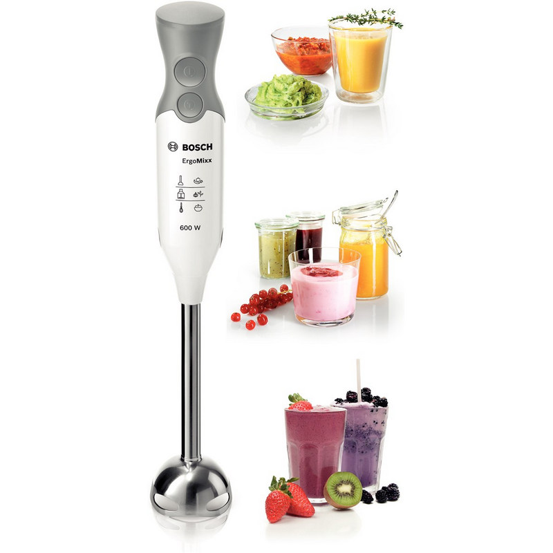 Detalle de Bosch MSM66110 Batidora de Mano 600W: potencia y limpieza en tu cocina