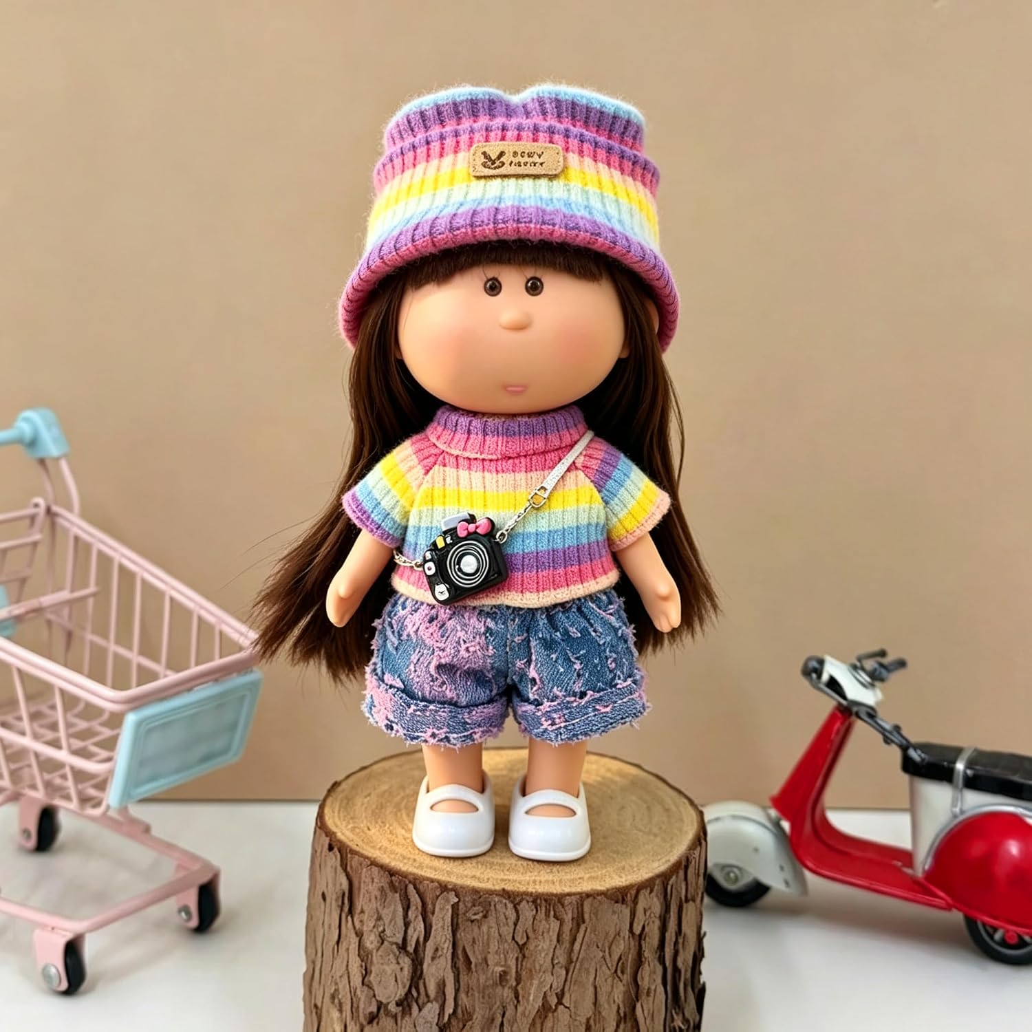 Thumbnail 5 de Clothes for Lububu 17cm Dolls Purple Pants Set