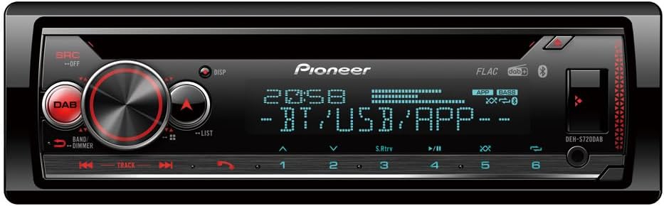Pioneer DEH-S720DAB Autoradio 1-DIN