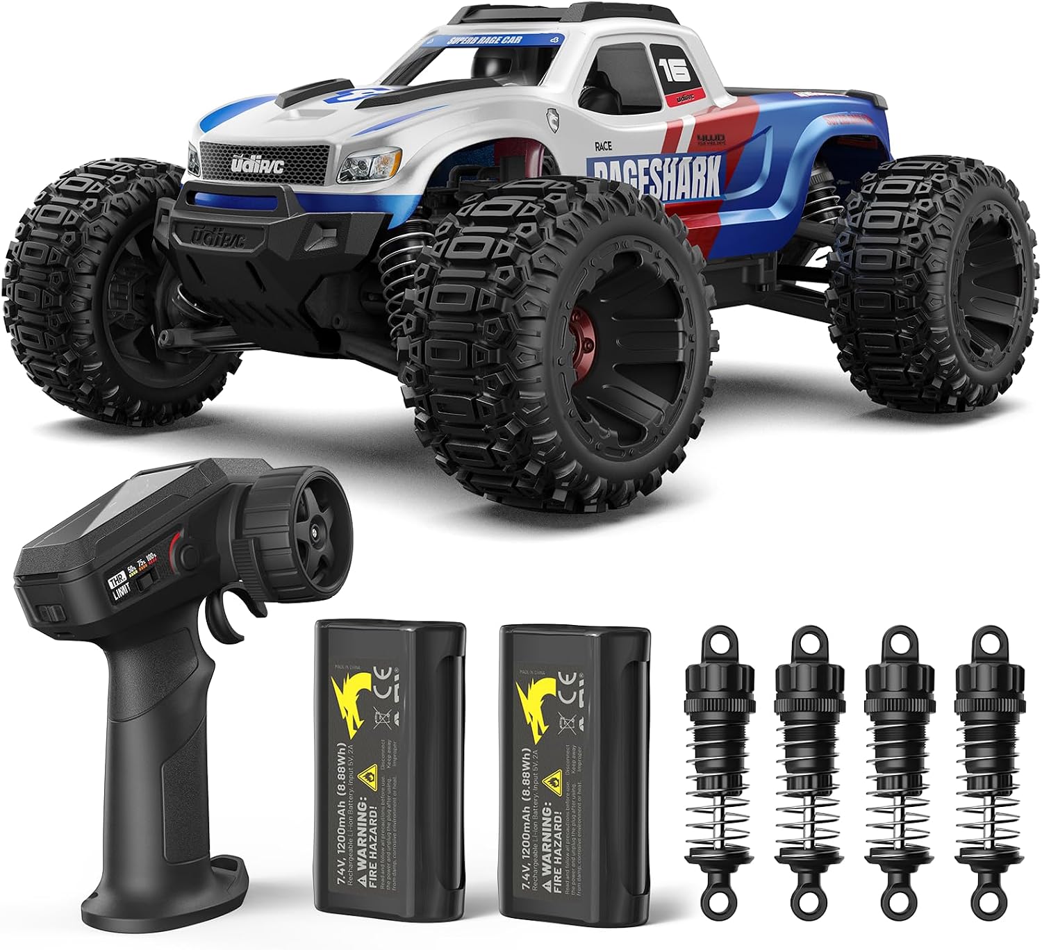 Detalle de UDIRC Fast RC Truck 56 MPH