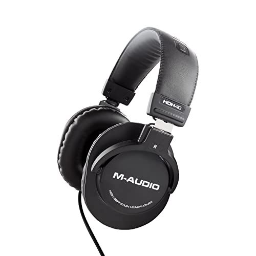 Detalle de M-AUDIO HDH40: cuffie chiuse over-ear per monitoraggio, podcast e ascolto quotidiano