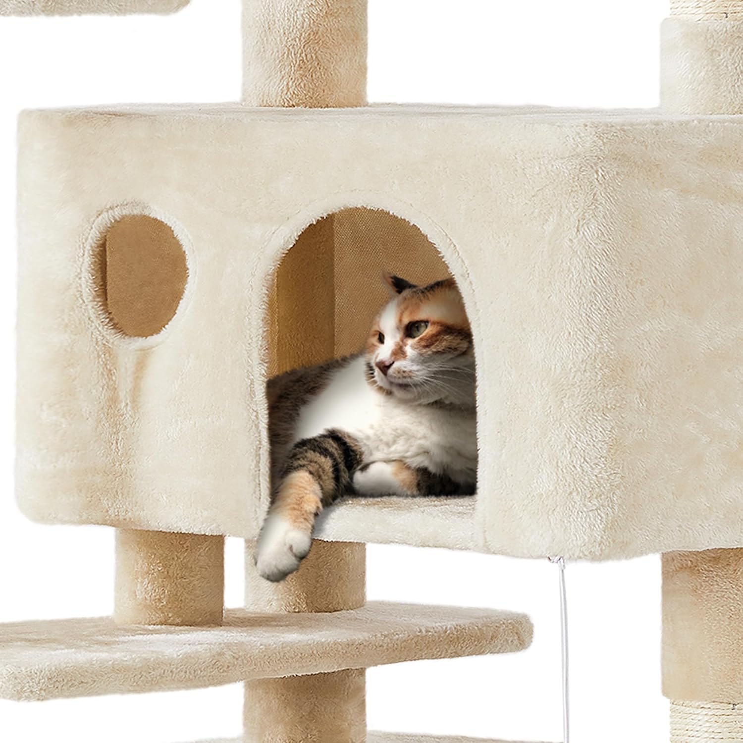 Thumbnail 5 de Yaheetech Arbre à Chat 178 cm pour 3–4 chats