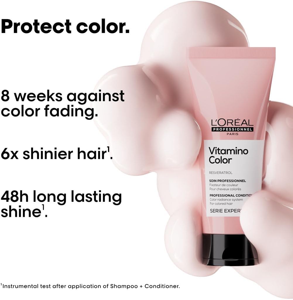 Detalle 2 de L’Oréal Professionnel Vitamino Colour Conditioner with Resveratrol for Coloured Hair